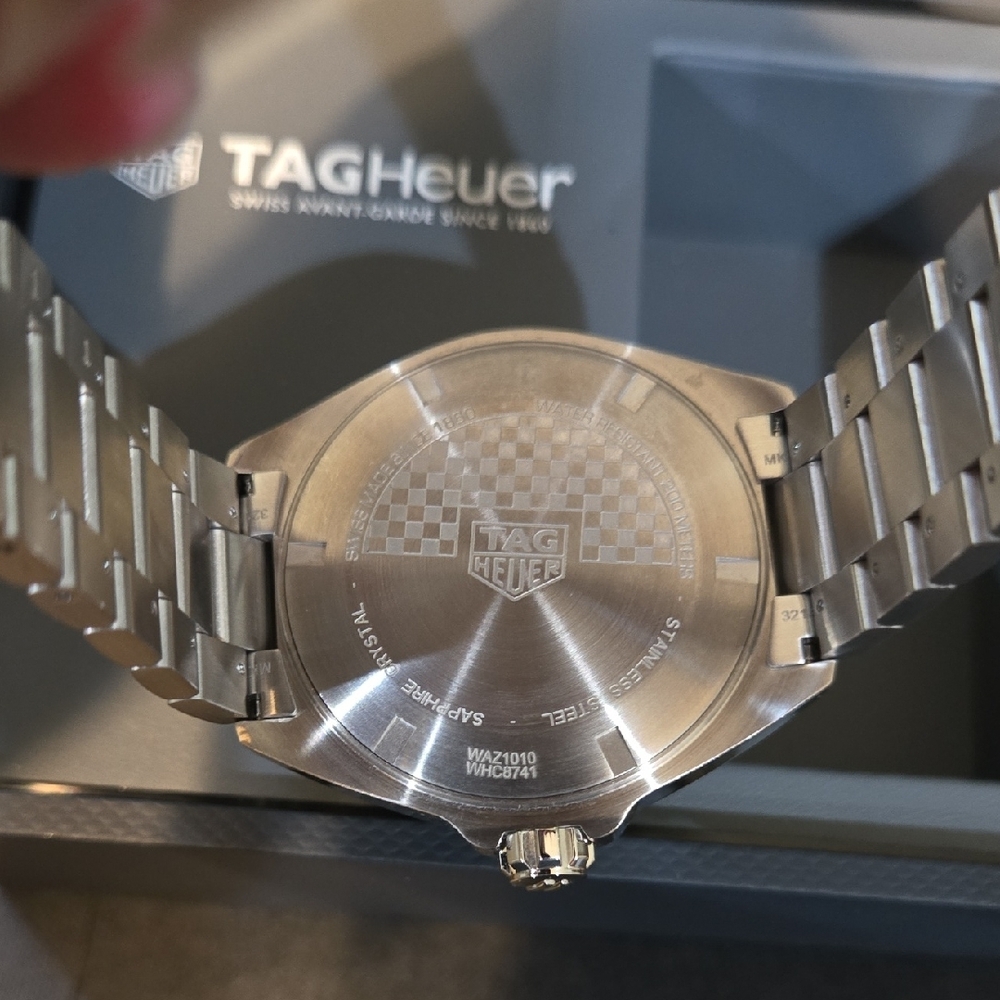 TAG Heuer Blue Dial Silver Bracelet Watch - Picture 3 of 9